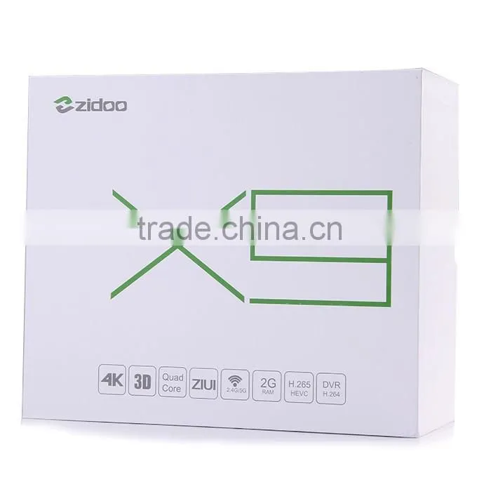 New Zidoo X9 Bluetooth 4.0 Dual Band Wi-Fi Mali450 GPU Android 4.4 kitkat Smart Tv Box
