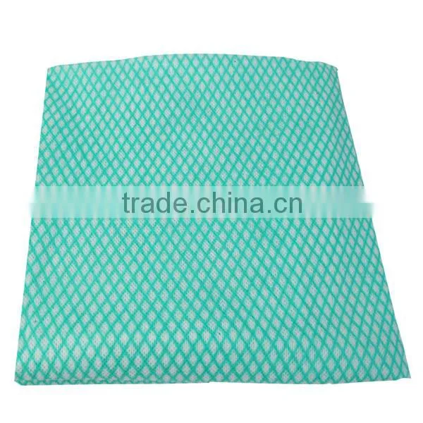 Diamond Printed Viscose Polyester Nonwoven Spunlace Fabric