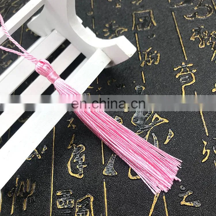 Polyester Silk Tassel Fringe 13cm Cotton Tassels Trim For Sewing Curtains Accessories