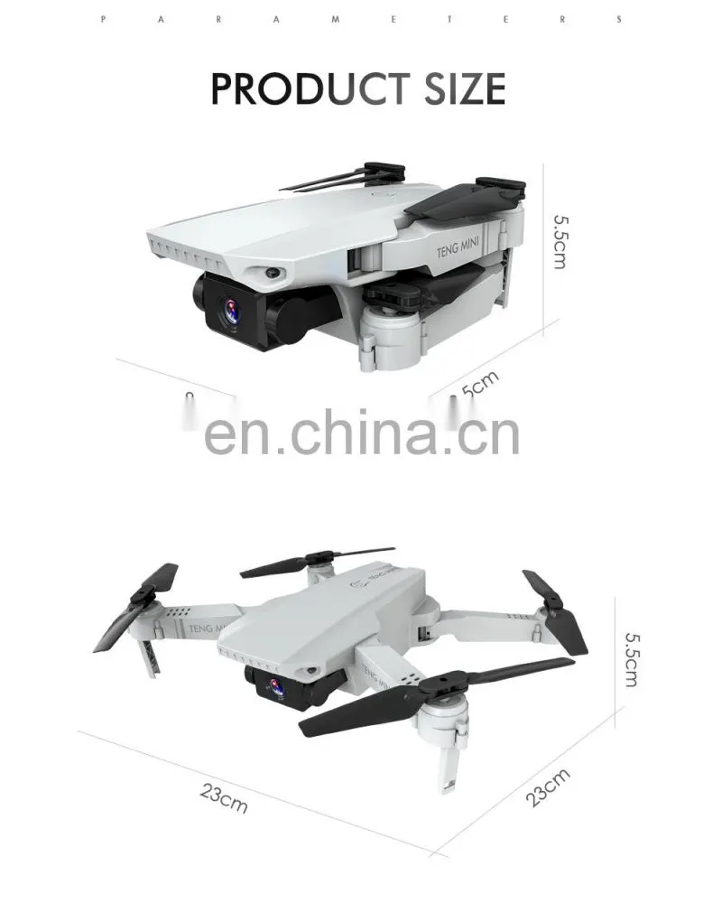 KF609 Drone 4k Folding Drone Dual Camera Optical Flow 4k Hd Gesture Fixed Height Aerial Toy Long Battery Life Quadcopter