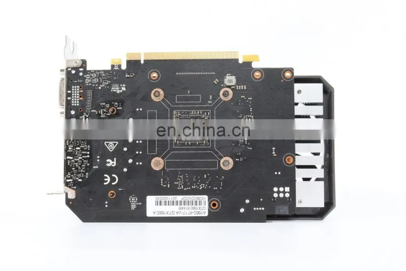 Cheap GTX1660 O6G GAMING graphic card for Desktop Computer