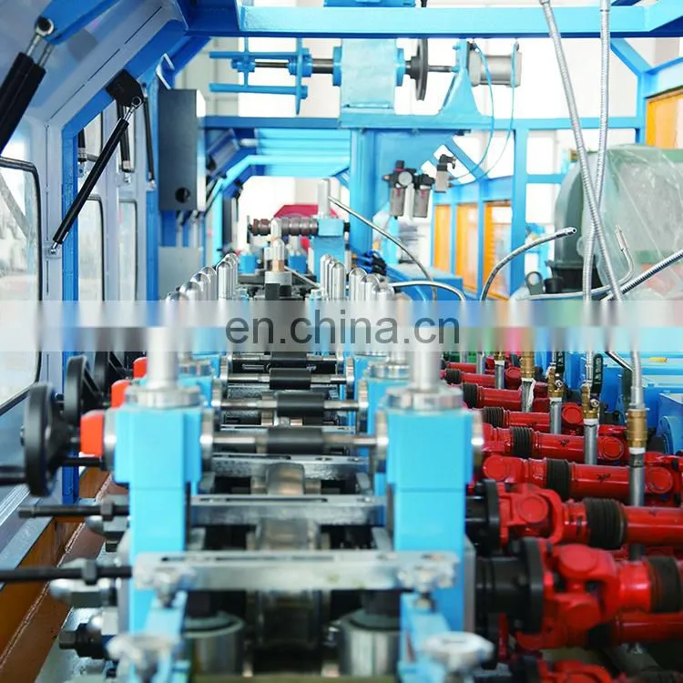 Nanyang commonly use high quality materials pipe mills line ERW mill tube making machine