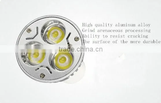 12 volt led spot lights 3w MR16