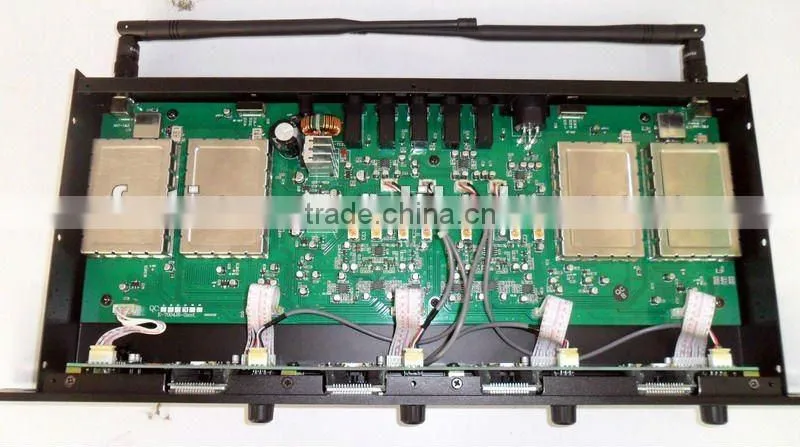 OKMIC UHF/PLL 4 Channel Conference Room Microphone System