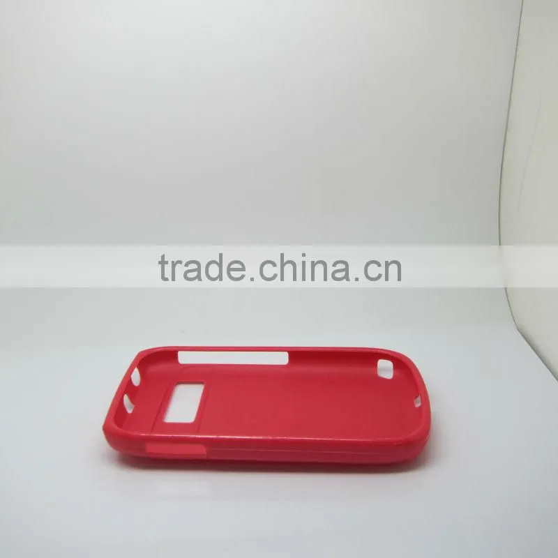 Cheap solid color soft TPU mobile phone protecting cover for Nokia E6