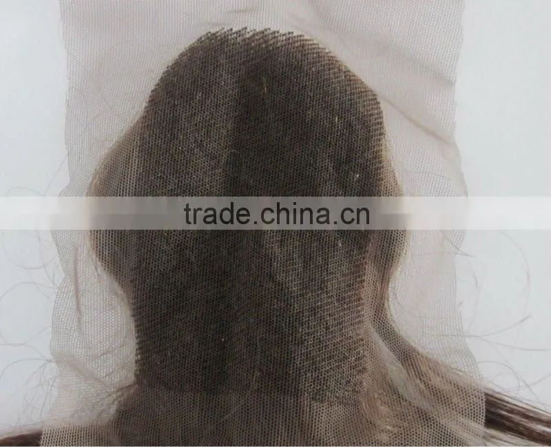 100% human hair Silk Top Closure piece toupees for men and closure for women