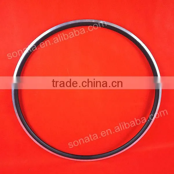 Sonata carbon rims with alloy braking surface 700C 24mm super light clincher 3K matte finish