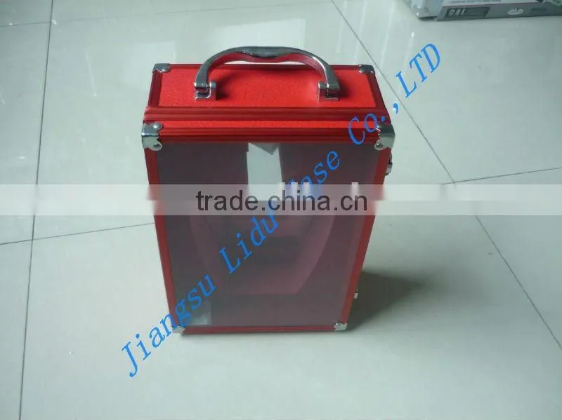 Aluminum wine carrying case