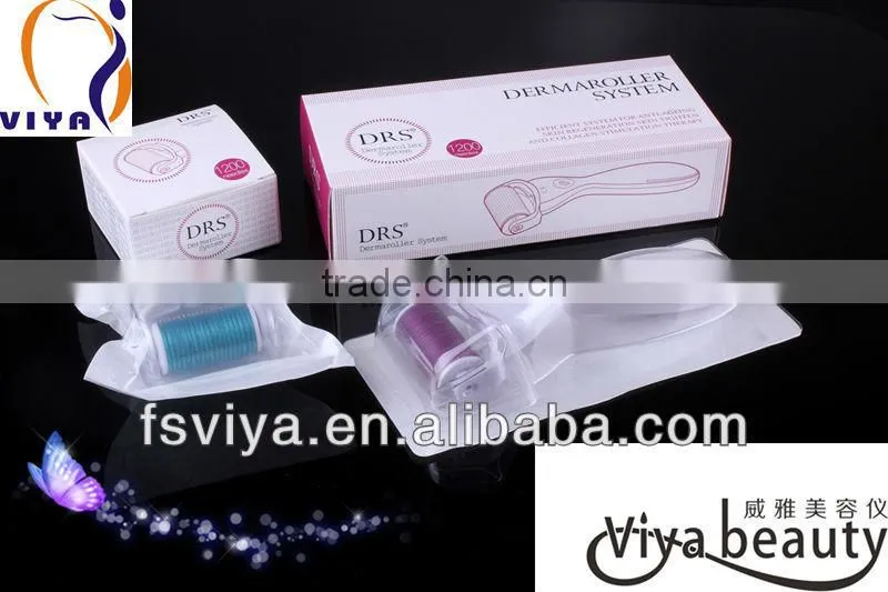 Titanium 1200 Needle Micro Derma Skin Roller Acne Scars,Stretch Marks,Wrinkles