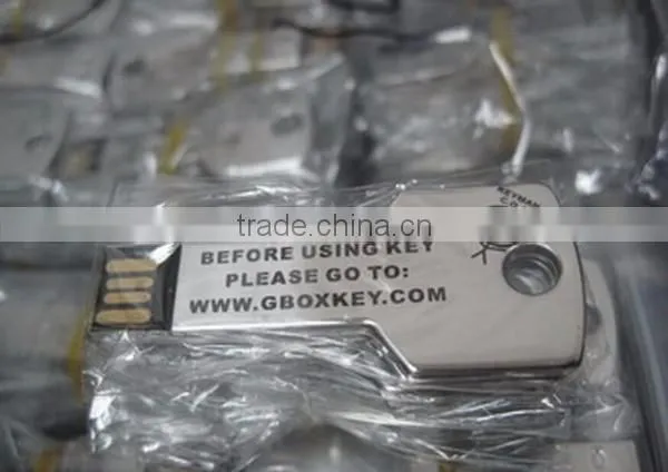 1 gb usb flash drive key made of steel