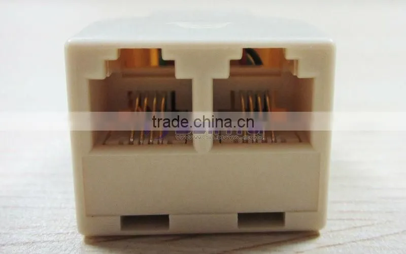 rj11 to rj45 adapter telephone adapter,tel connector & Modular plug (4P4C;6P4C,8P8C)