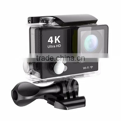 H2R 2016 HOT SALES 4K Ultra HD 170 LENS wifi camera mini Waterproof sport video action camera be unique