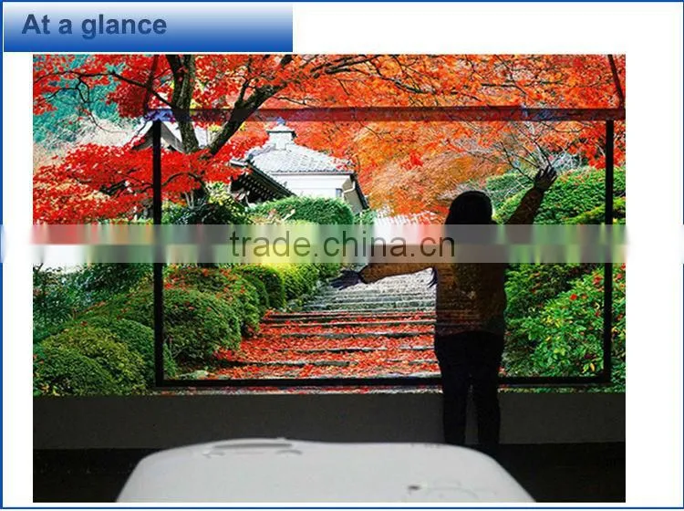 Payment asia alibaba china 3LCD 3LED 5000lumens 1080p full hd short throw projector/daylight projector led 5000 lumens