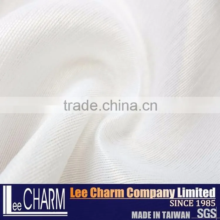 100% Polyester Bridal Dress Silver Shine Fabric