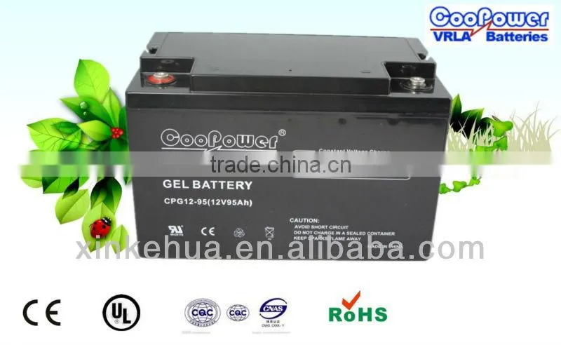 Sealed Lead acid battery/Rechargeable Battery/Solar Battery/GEL 12V95 MF Battery