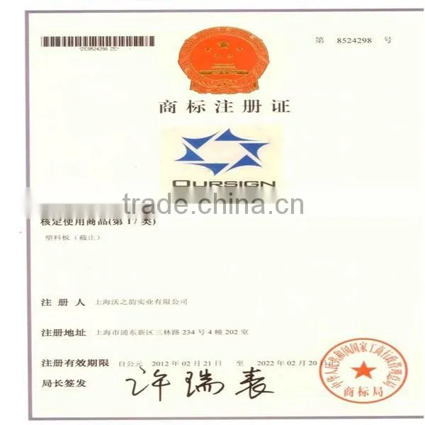 2mm 3mm plastic acrylic sheet for advertising box