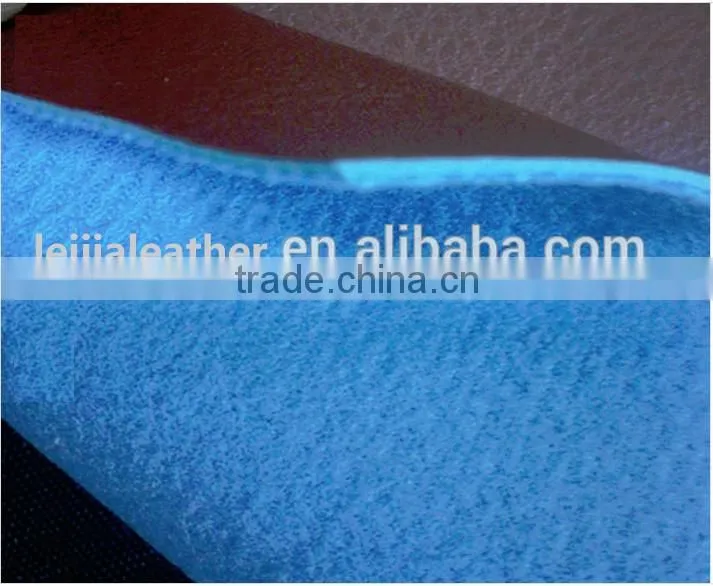 sponge foam leather pvc artificial leather for car sofa furnitures