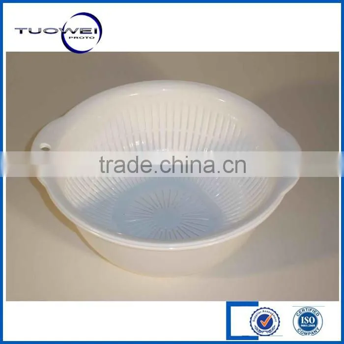 ODM precision glossy plastic and acrylic bowl and moulding service