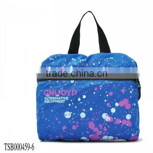 new arrival hot sale fancy stylish folding backpack