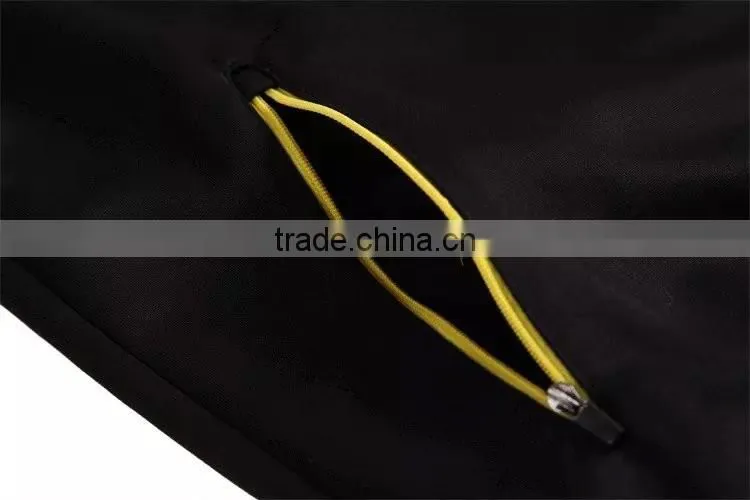 High quality mens Breathable Bomber waterproof softshell jacket embroidered sports jacket