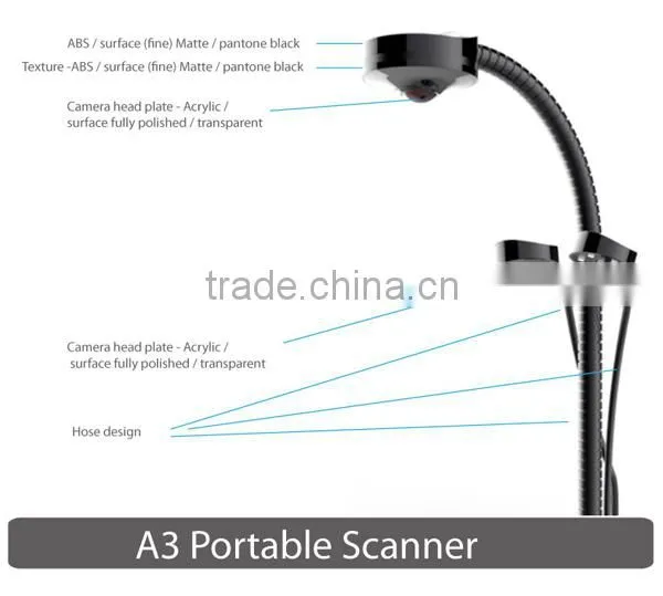 Easyscan portable scanner android with 5 megapixels and OCR function