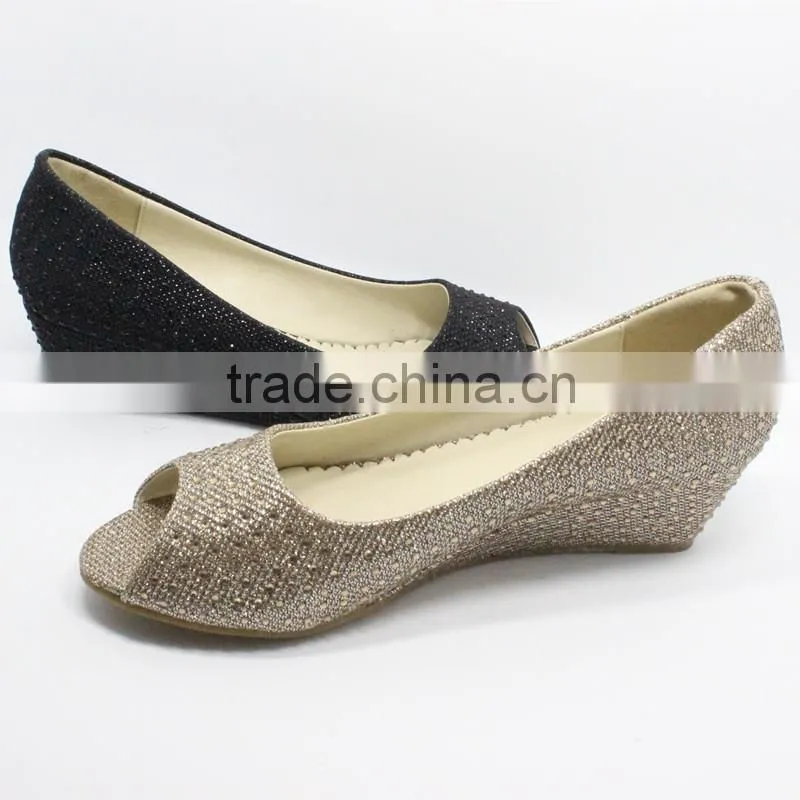 italy design elegant high heel lady crystal shoes