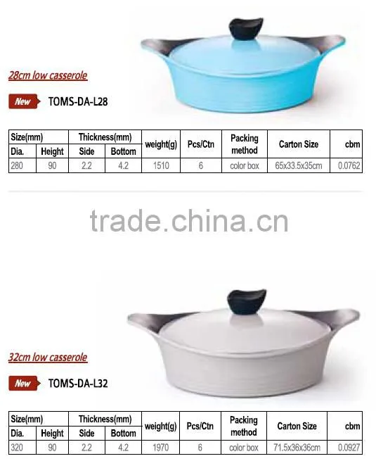 High quality Aluninum non-stick low cookware