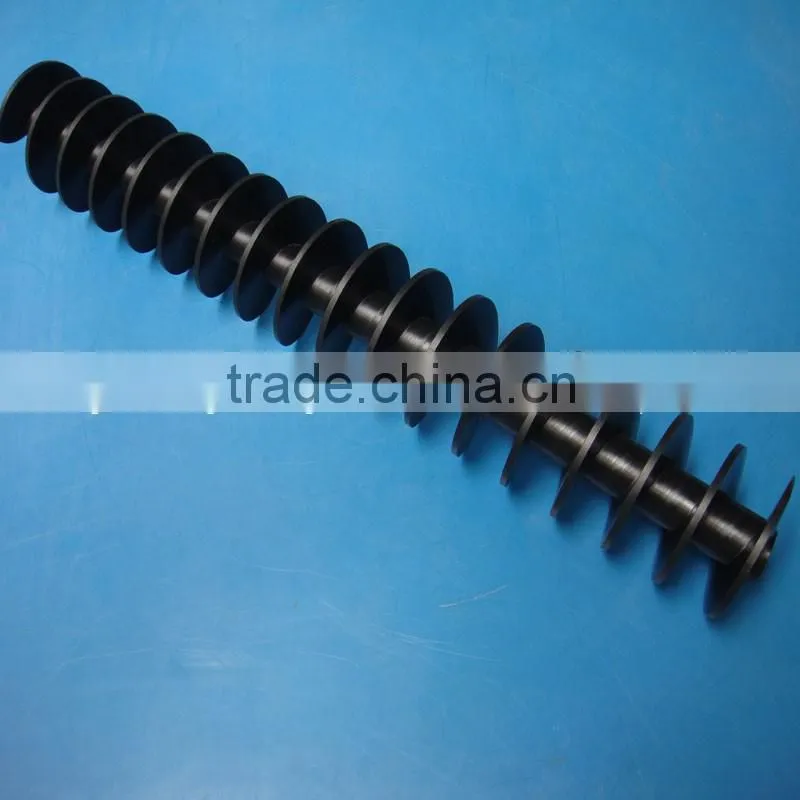 FDA standard CNC machined for plastic uhmwpe transporting screw