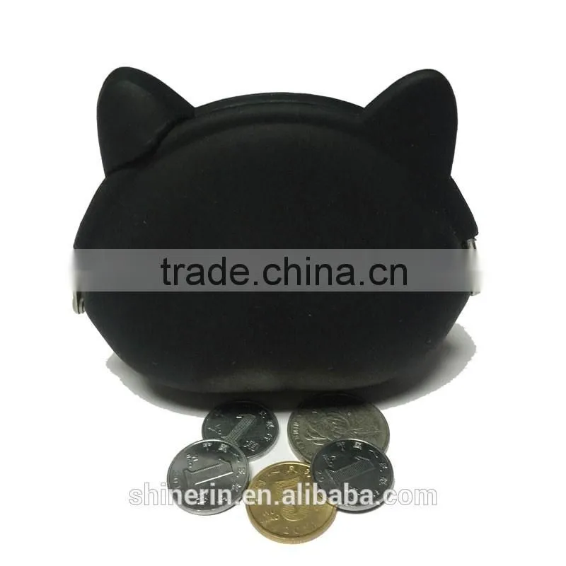 Unisex gender ladies coin purse silicone purse male using gifts