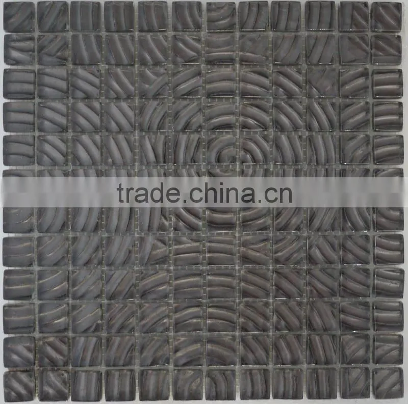 CRYSTAL Glass Earth Mosaic TILES (EM02)