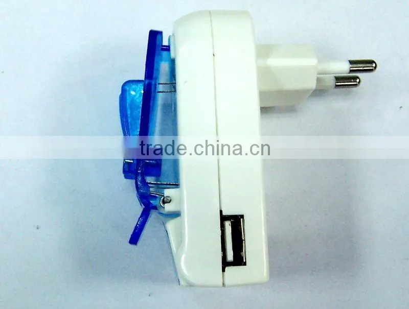 LCD USB universal charger