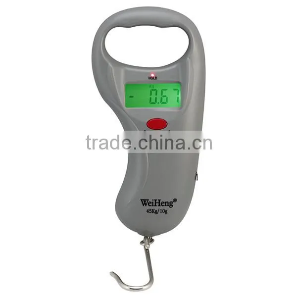 Digital LCD Electronic Luggage 45Kg/10g Scale With 1Meter Tape Measure