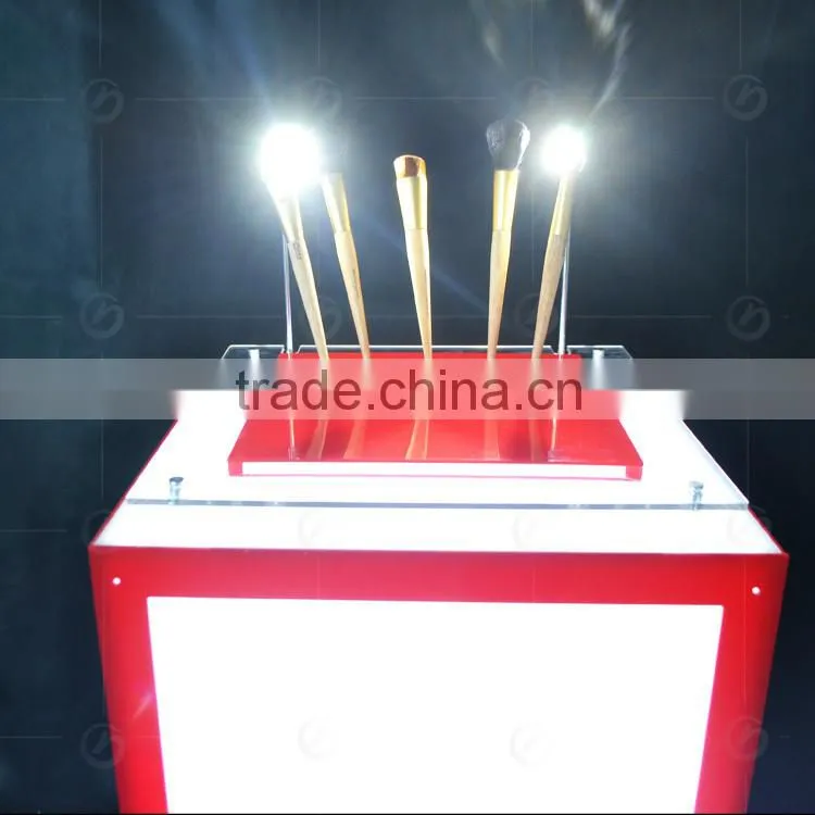 cosmetic display for eye shadow, exhibition show table, display for tights