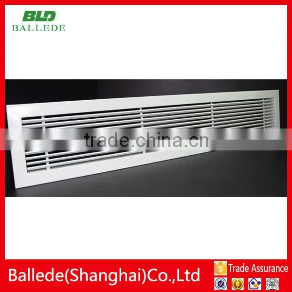 HVAC system powder coated air conditioning linear grilles diffusers