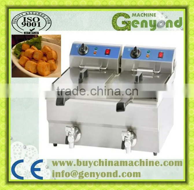 stainless steel electric/gas style fryer machine for sale