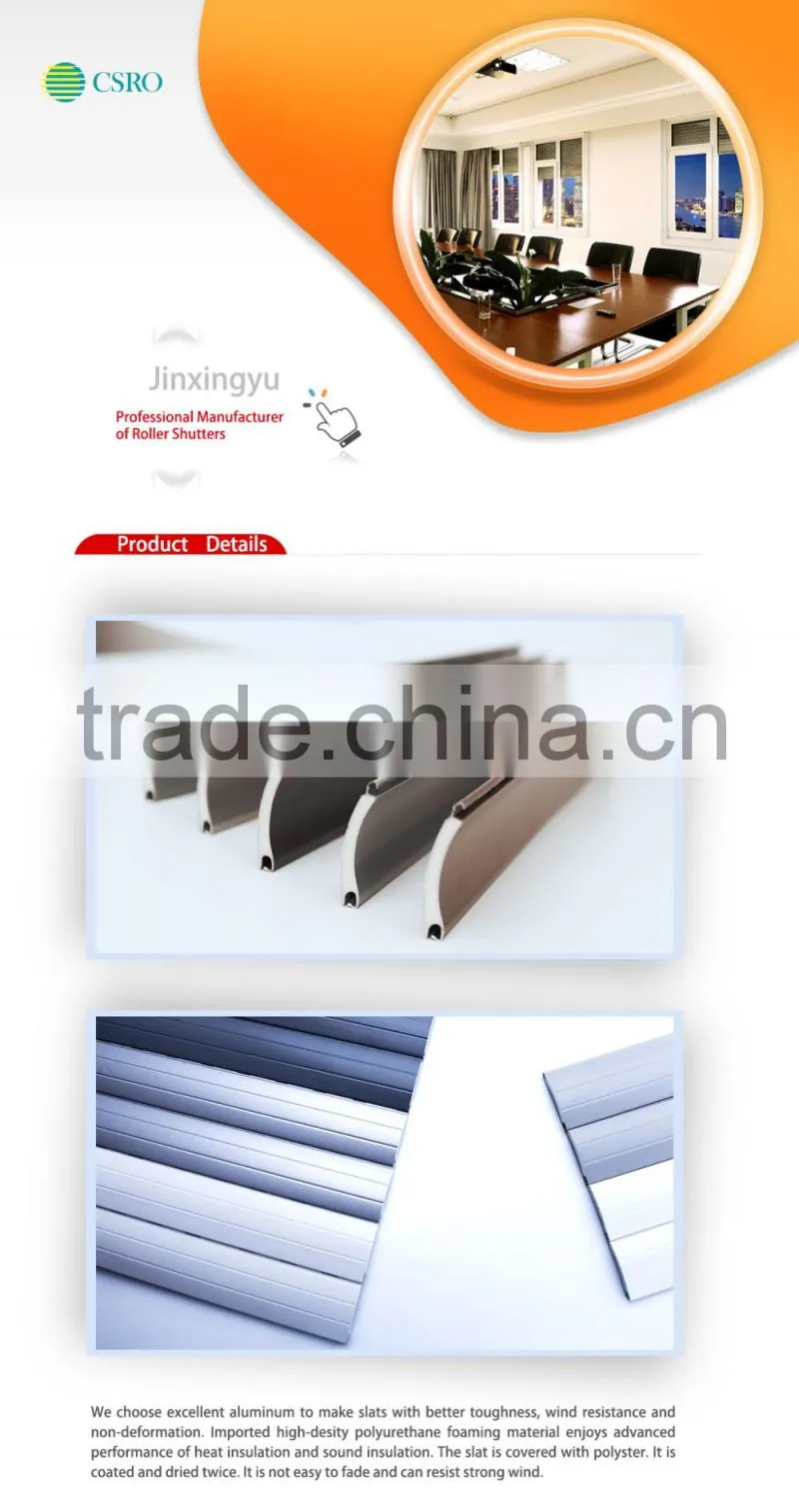Cheap house shutter windows for sale with 39mm alumiunm profiles