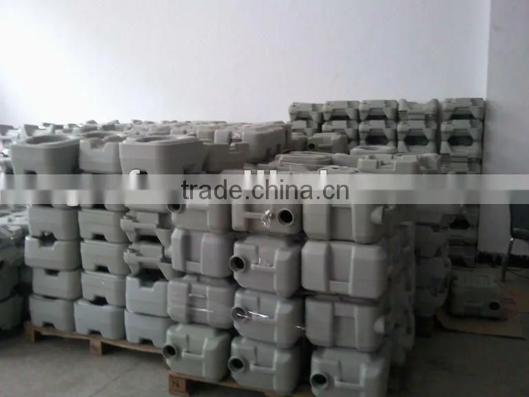 2013 hot sale Plastic camping mobile toilet water tank