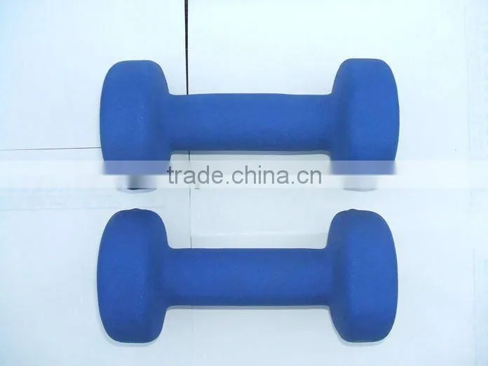 neoprene covered dumbbell
