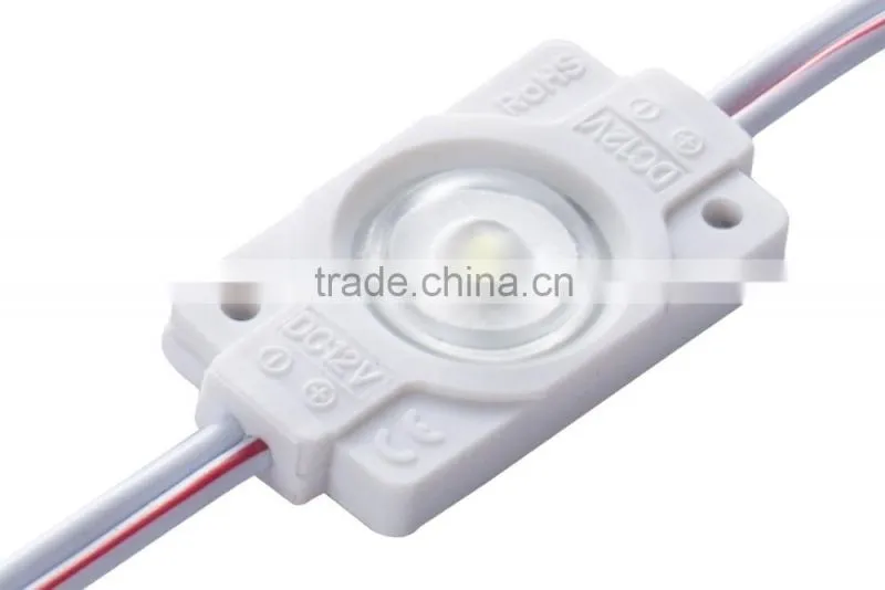 Waterproof 2835 led module 0.72w 12v led for advertisment high power led injection module for light box with CE ROHS