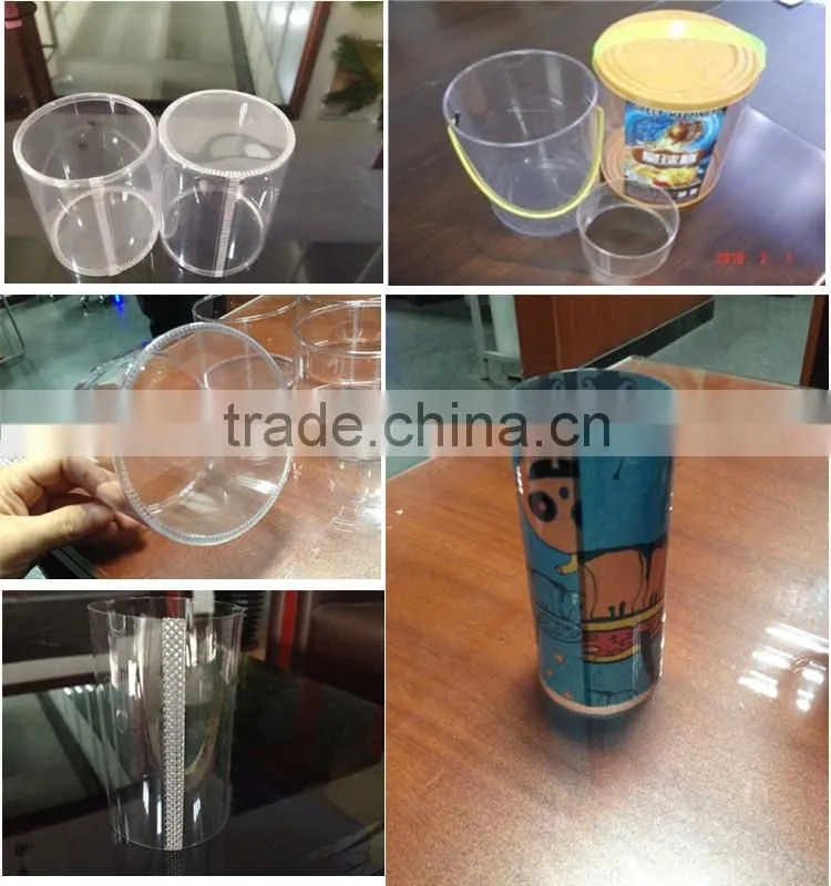 Semi- automatic candy box curling machine cylinder box machine