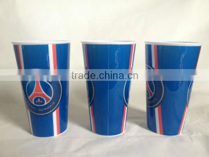 IML printing 32oz plastic drinking tumbler