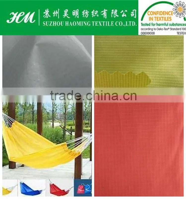 20D polyester taffeta check taffeta fabric