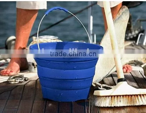 Silicone Foldable Water Bottle Fold Bucket