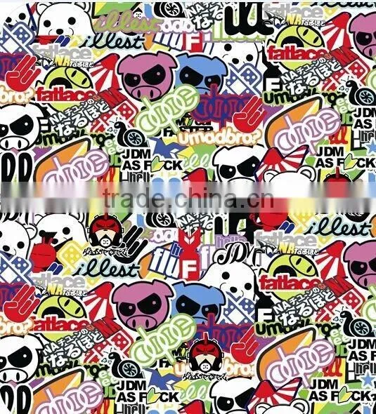 Wholesale Hot sale Monkey car wrapping film sticker bomb