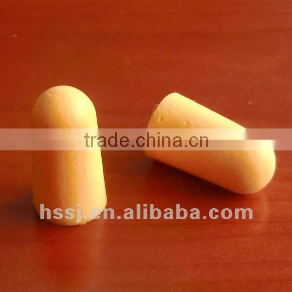2016 bell shape ear plugs wireless foam ear plugs in pp box disposable bell shaped PU foam ear plugs string selectable Supplier