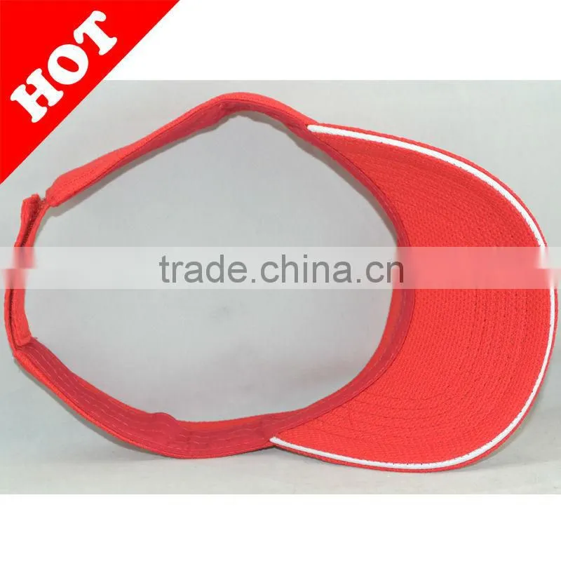 New fashion plastic sun visor caps