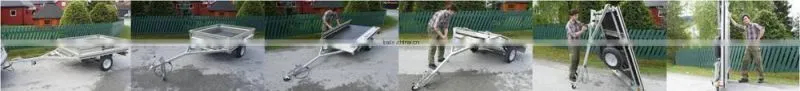 Semi Trailer SNOWAVES off road folding camper trailer China