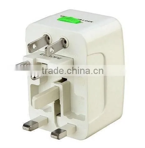 36185# All-in-One Travel Power Plug Adapter for US, UK, EU, AU