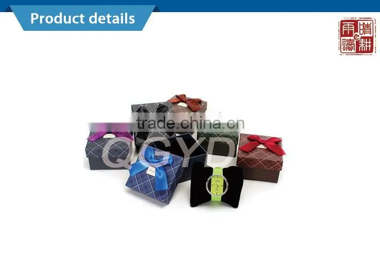 manufacturer cheap high quanlity gift wrap box for watch