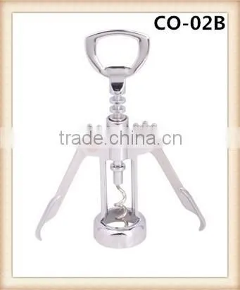 Metal winged corkscrew opener, 10 years production experience CO-02B